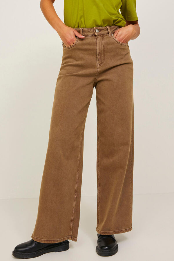 Jack & Jones Jeans wideleg cinzento