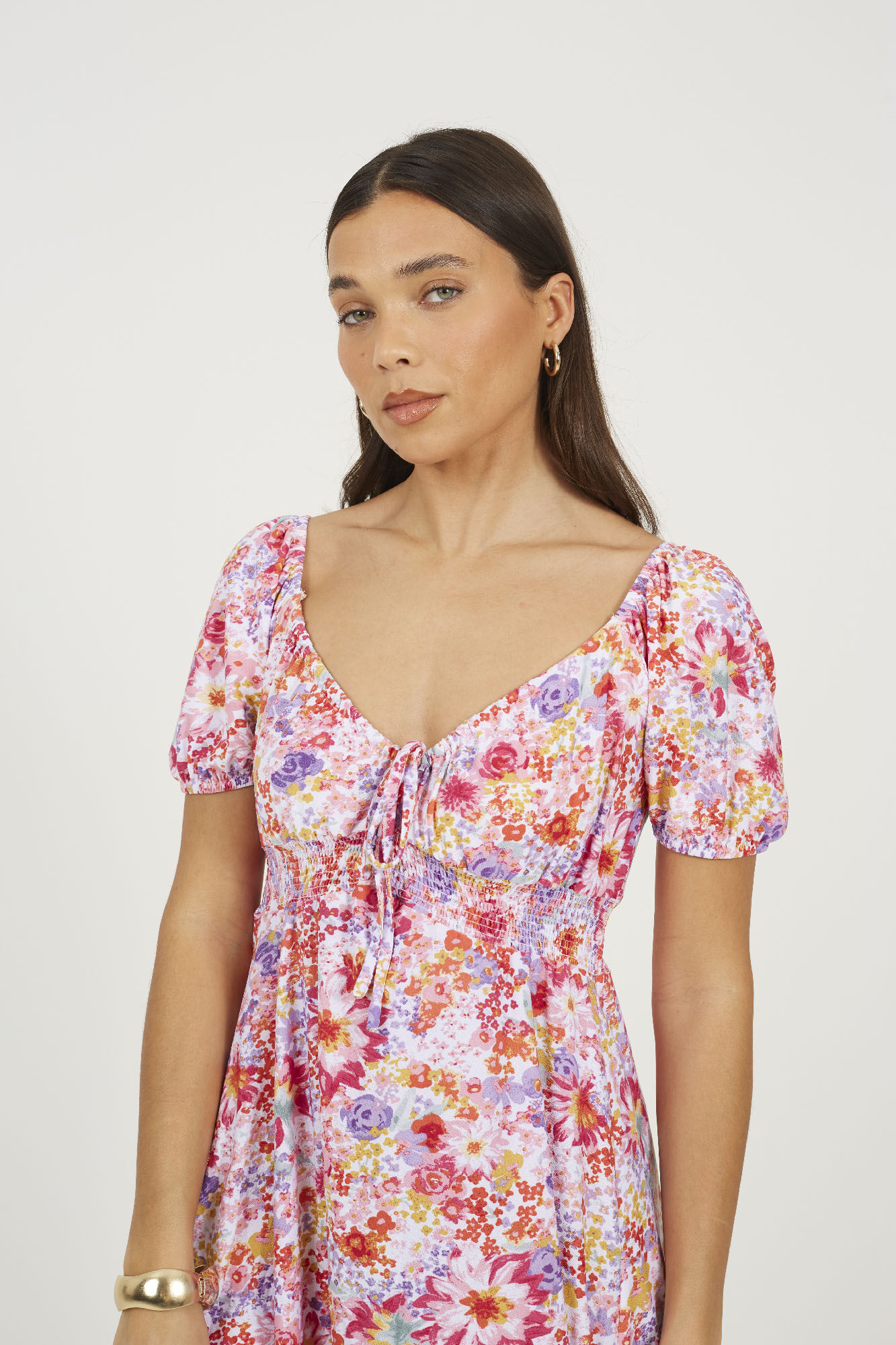 Brave Soul Vestido estampado