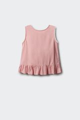Springfield Kids Top de linho com la&ccedil;os menina rosa