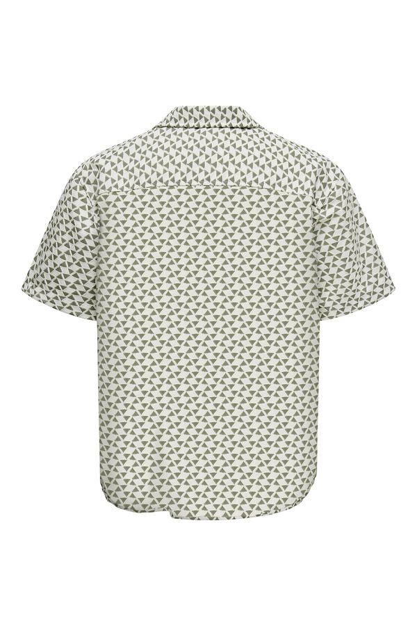 Only & Sons Camisa de manga curta relaxed fit estampado