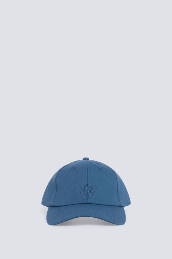Springfield Bon&eacute; b&aacute;sico logo em relevo Springfield azul