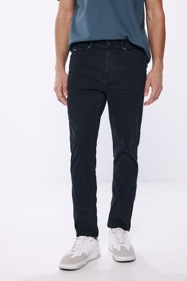 Springfield Jeans skinny fit negro