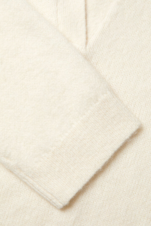 Jack & Jones Su&eacute;ter liso tipo polo estampado