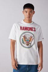 Springfield T-shirt Ramones Tour 1995 bege