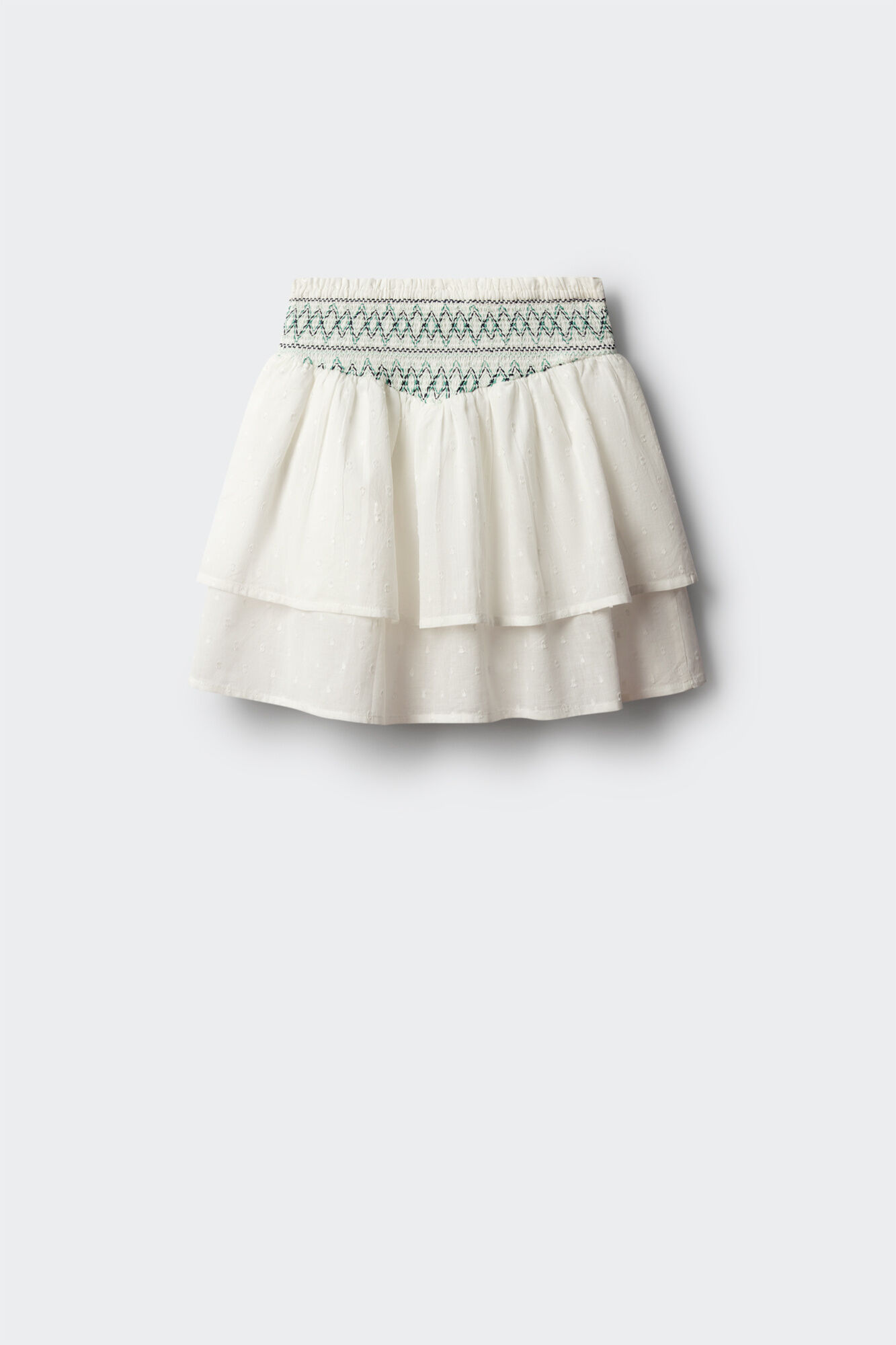 Springfield Kids Saia bordada para menina