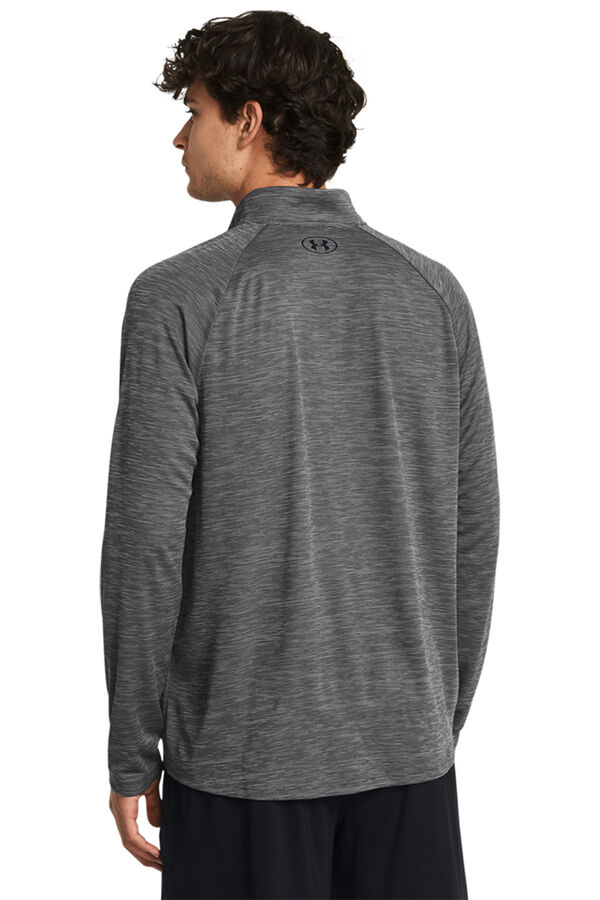 Under Armour T-shirt de manga comprida cinzento