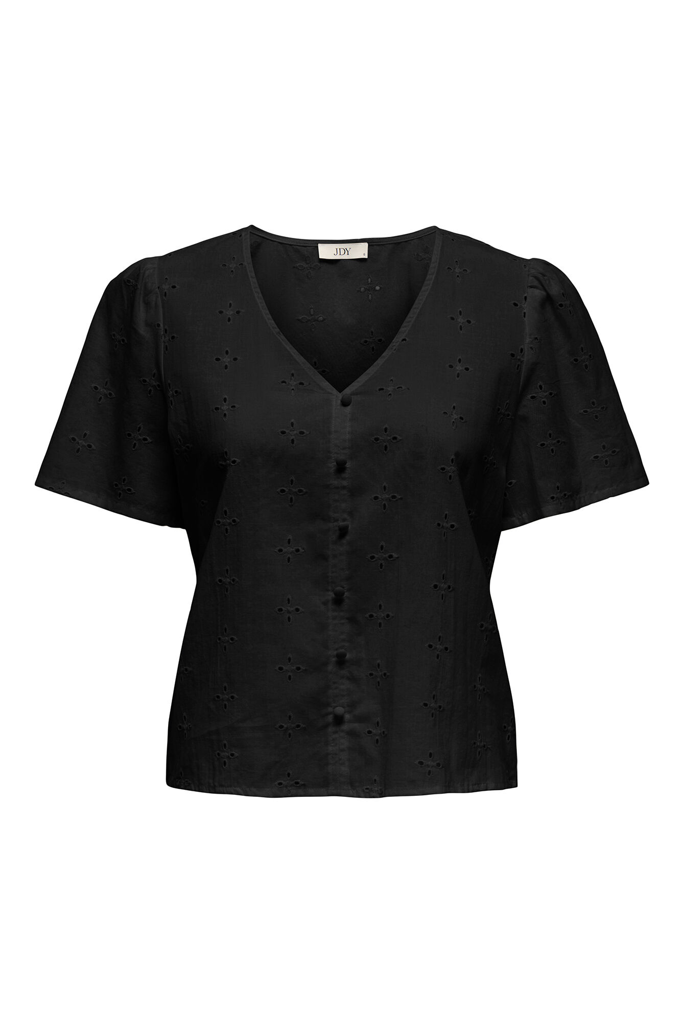 JDY Blusa manga curta bordada