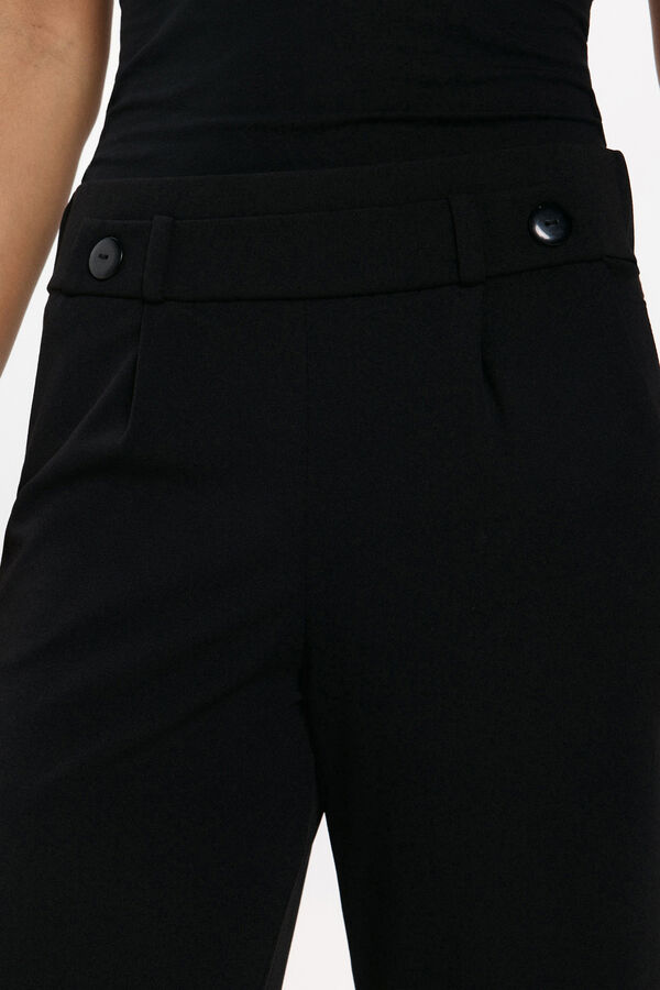 JDY Pantal&oacute;n largo wideleg negro