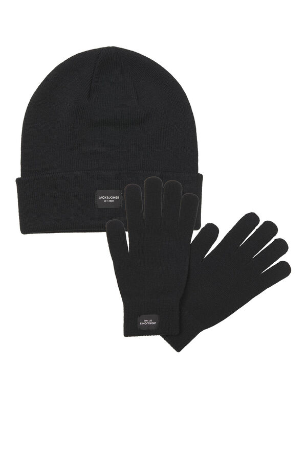 Springfield Caja de regalo gorro y guantes negro