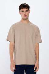 Springfield Camiseta rayas nude