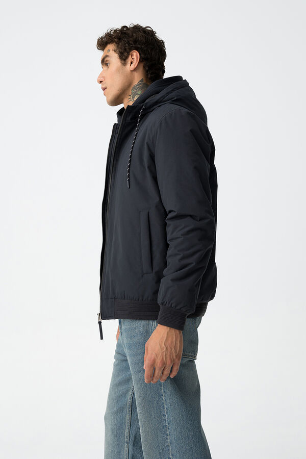 Tiffosi Abrigo Acolchado Resistente al Agua azul