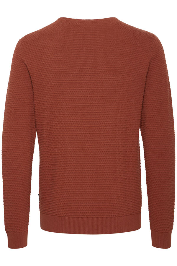 Blend Camisola De Gola Redonda vermelho
