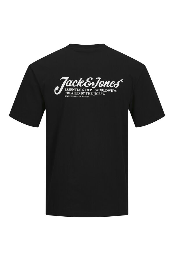 Jack & Jones Camiseta relaxed fit manga corta negro