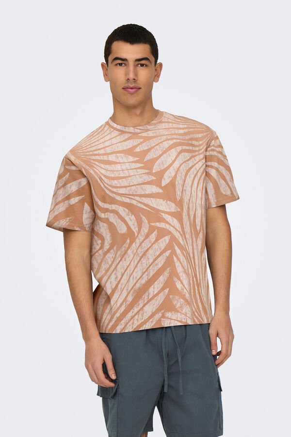 Only & Sons Camiseta manga corta estampada estampado