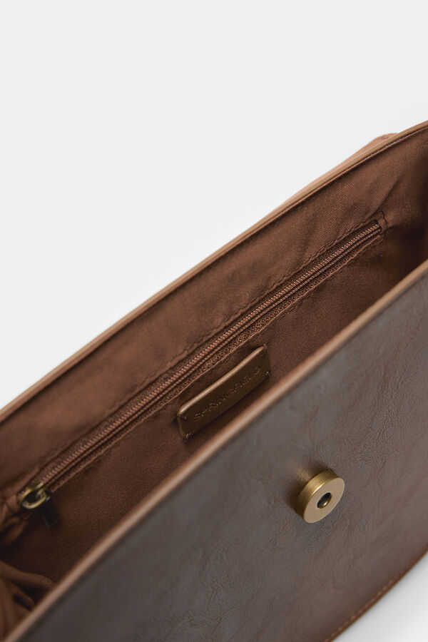 Springfield Bolso bandolera tachas estampado