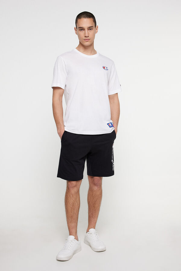 Champion Camiseta manga corta de hombre blanco