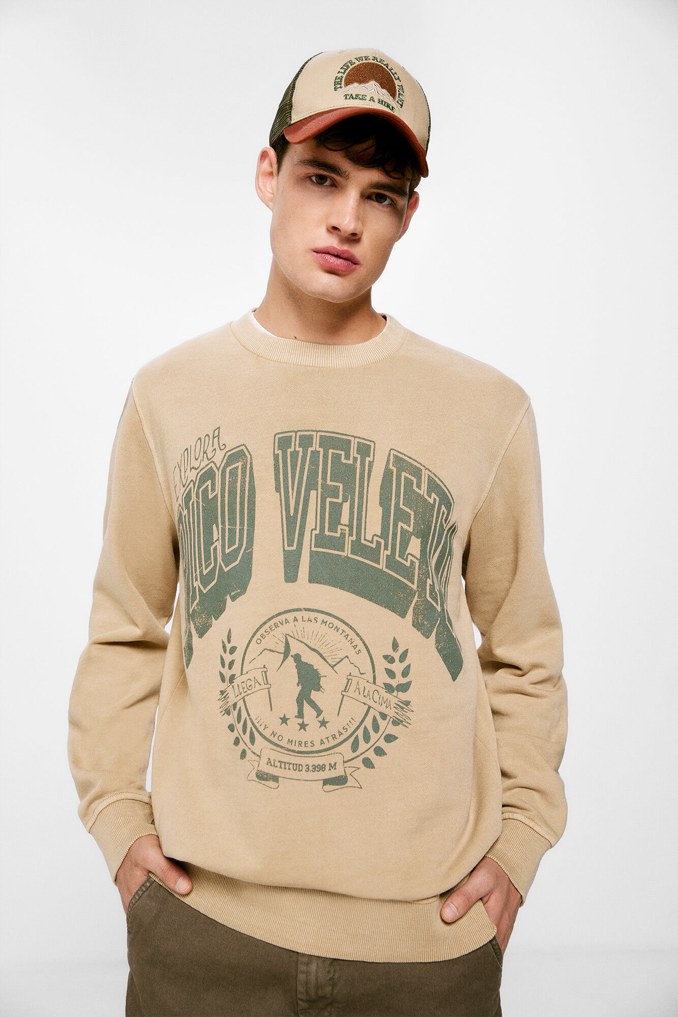 Springfield Sudadera lavada
