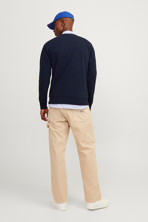 Jack & Jones Sweatshirt padr&atilde;o azul