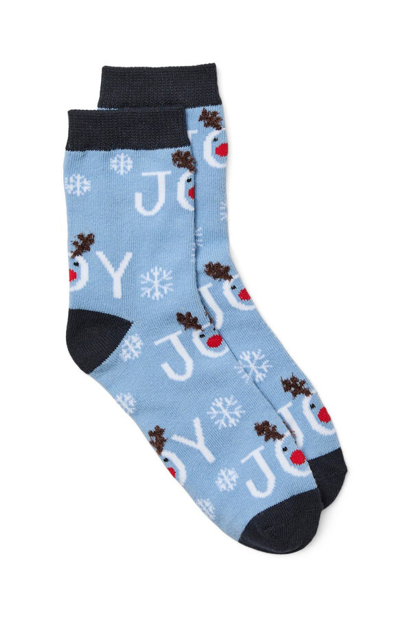 Vero Moda Girl Pack de calcetines navidad turquesa