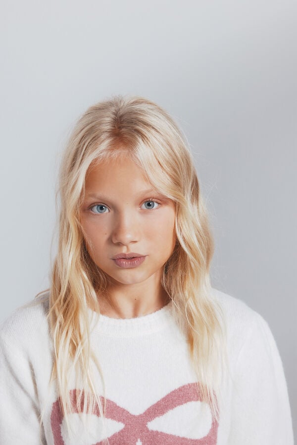 Springfield Kids Jersey lazo ni&ntilde;a beige