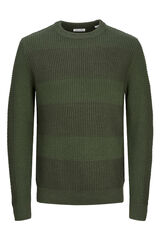 Jack & Jones Jersey b&aacute;sico con algod&oacute;n verde
