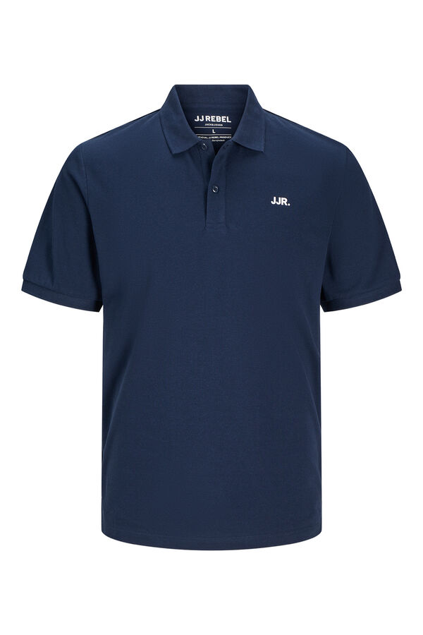 JJ REBEL Polo regular fit azul
