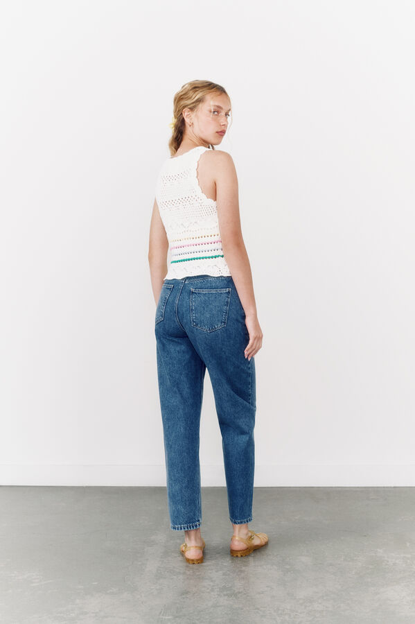 High Spirits Calça Jeans "Globo" azul