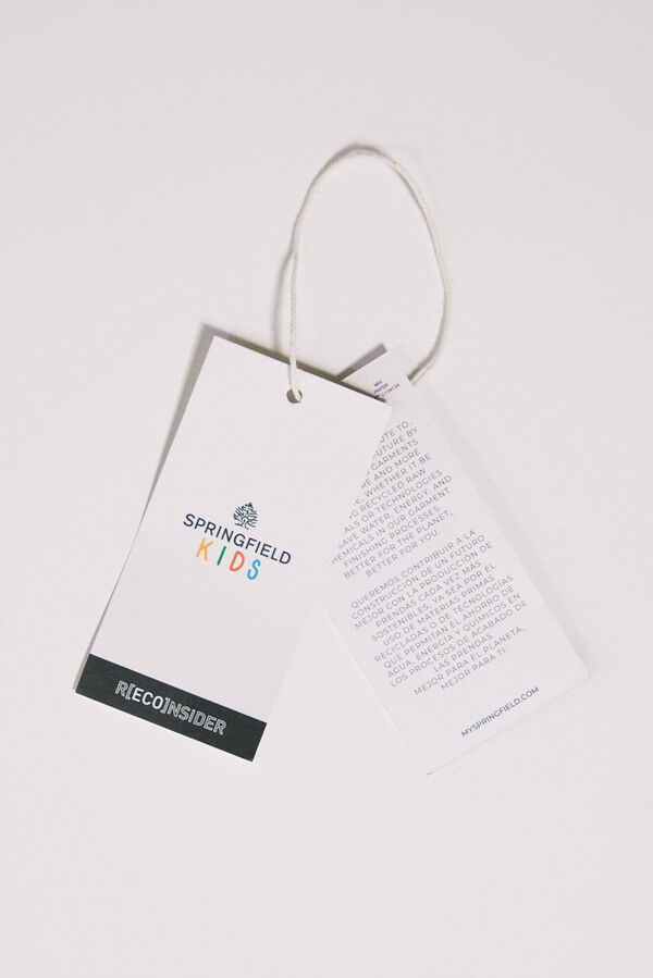 Springfield Kids Jersey color block ni&ntilde;o azul