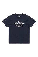 Quiksilver  Camiseta masculina de manga curta azul