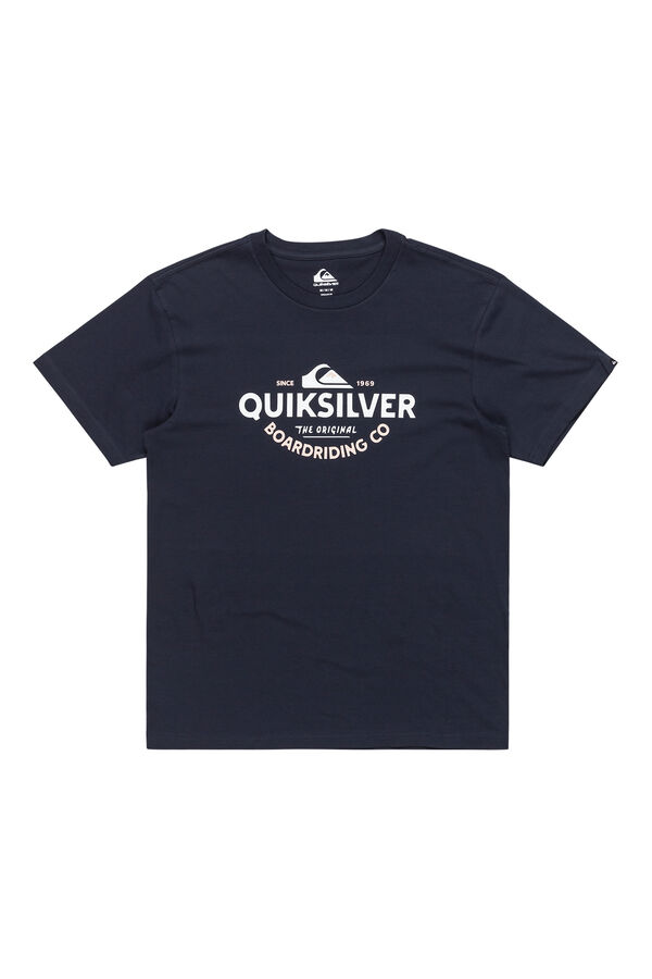 Quiksilver  Camiseta masculina de manga curta azul
