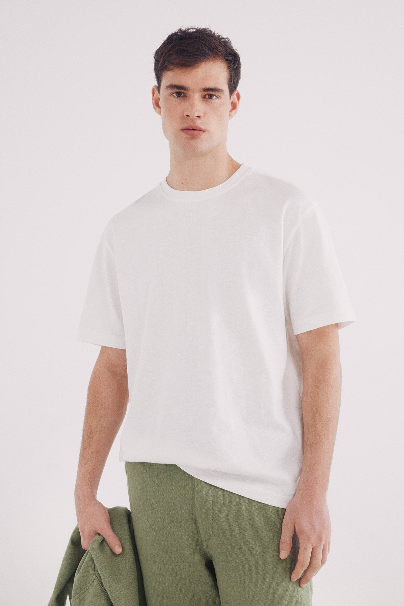 Springfield T-shirt algod&atilde;o slub