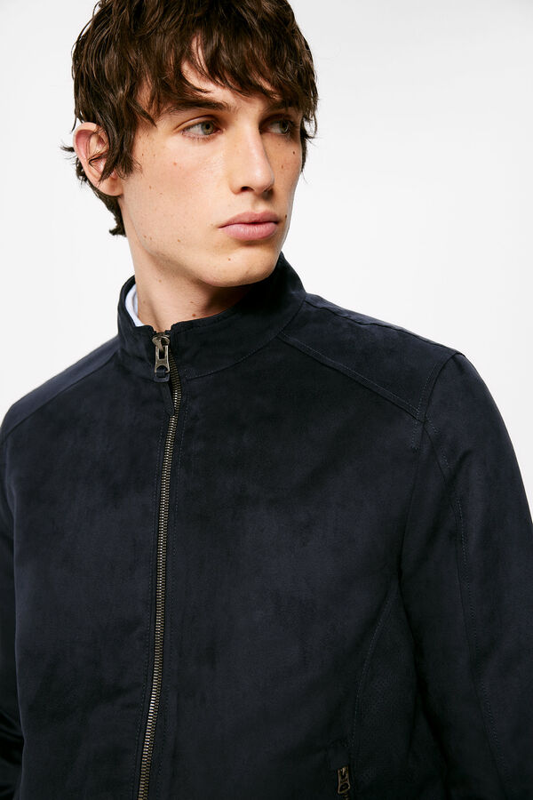 Springfield Cazadora efecto ante azul