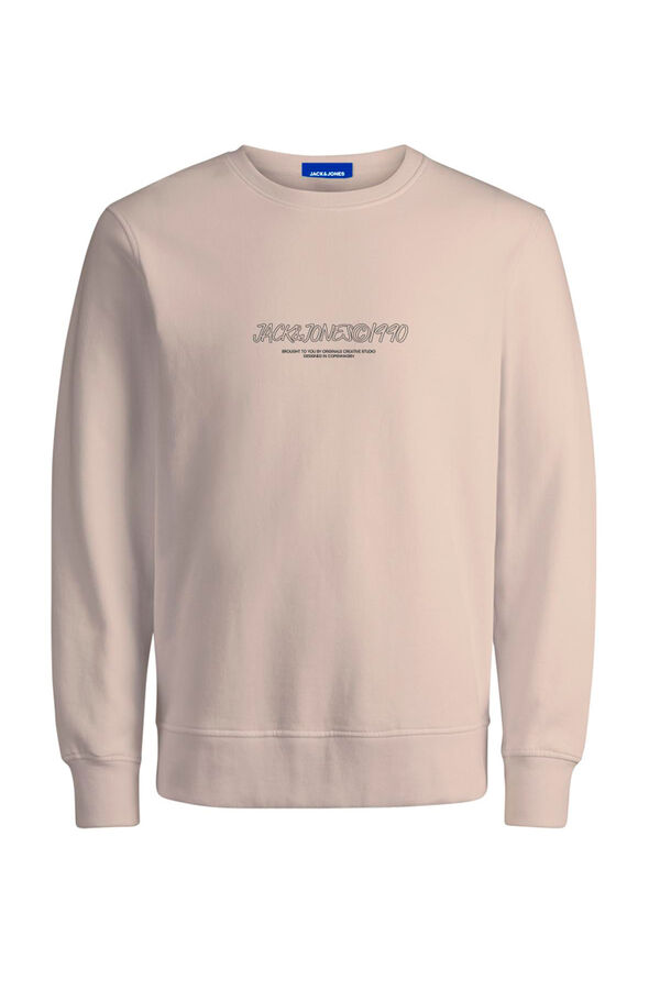 Jack & Jones Sudadera regular fit nude