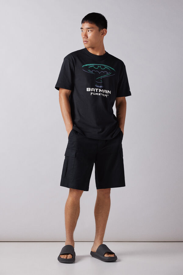 Springfield Camiseta Batman negro