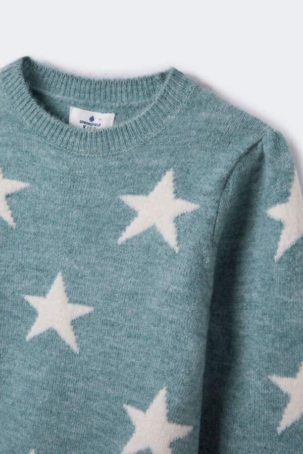 Springfield Kids Jesrsey happy ni&ntilde;a azul