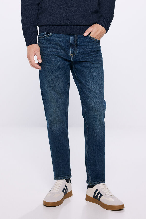Springfield Jeans slim fit azul