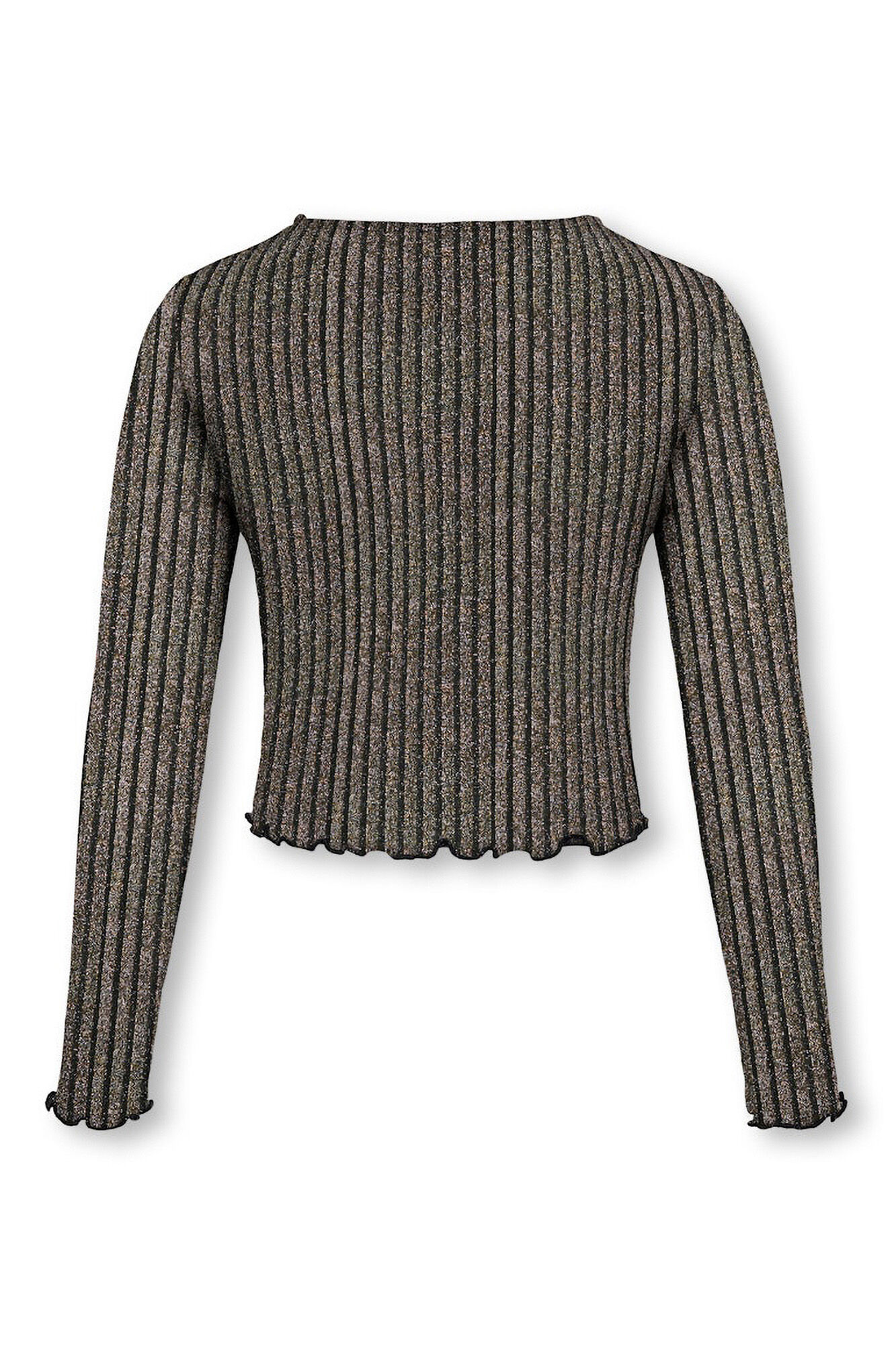 Only Girls Top de efecto brillante