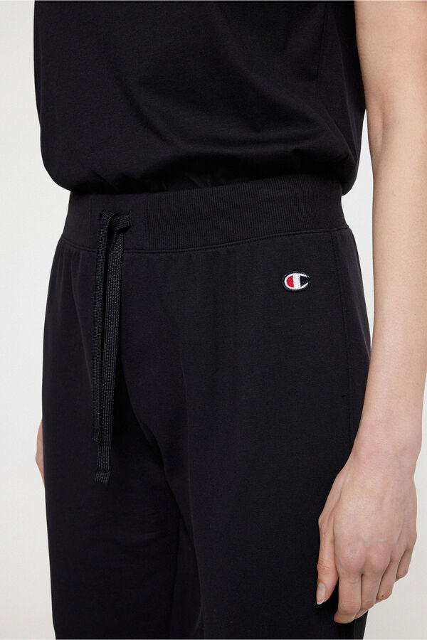 Champion Cal&ccedil;as com punho de mulher preto