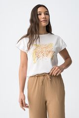 Tiffosi Camisola de manga curta branco