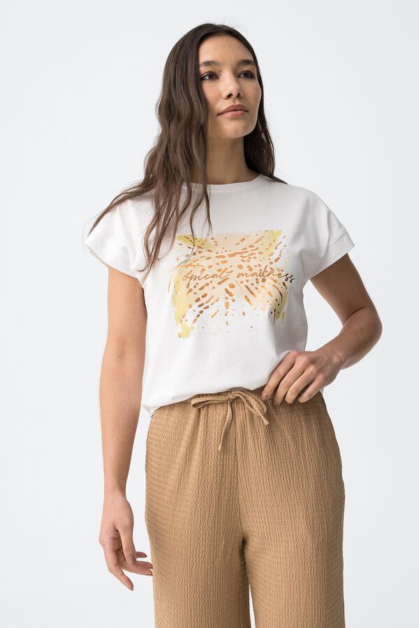 Tiffosi Camisola de manga curta branco