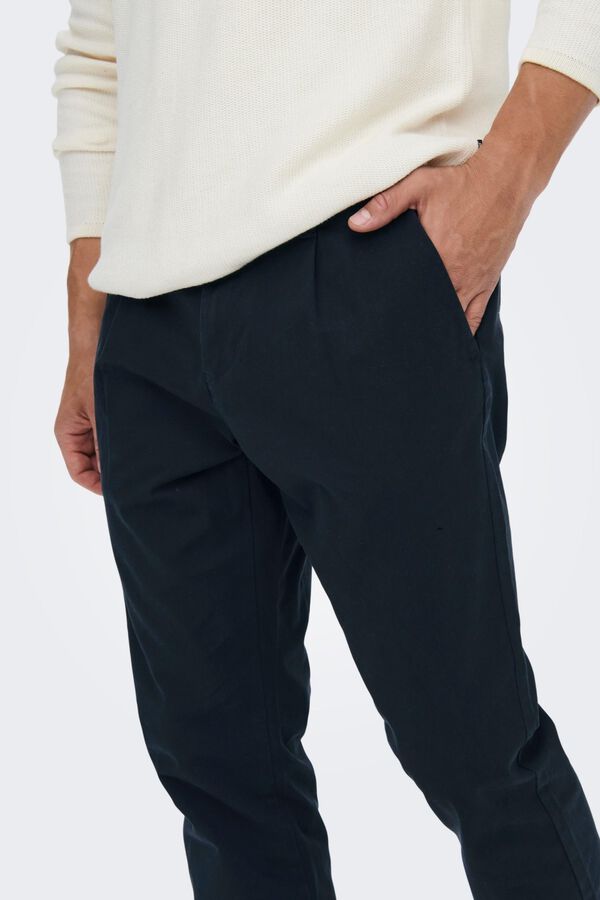 Only & Sons Calças chino casual azul