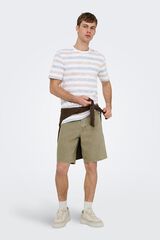 Only & Sons T-shirt de manga curta branco