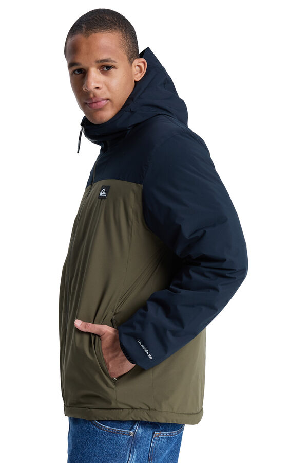 Quiksilver Jaqueta para homem imperme&aacute;vel Overcast 3K Insulated estampado