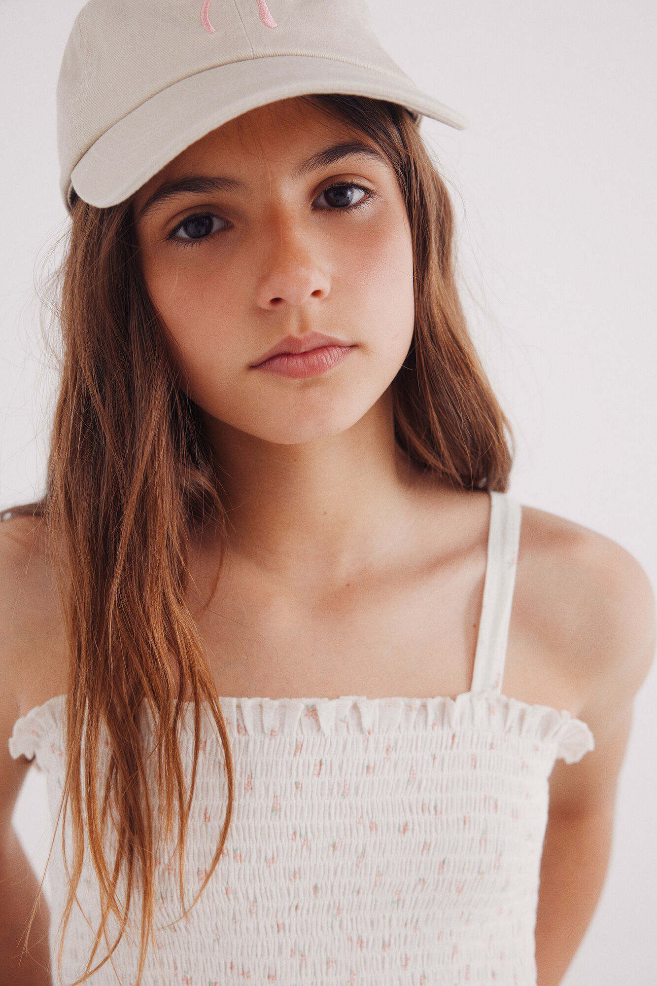 Springfield Kids Top de al&ccedil;as curta para menina