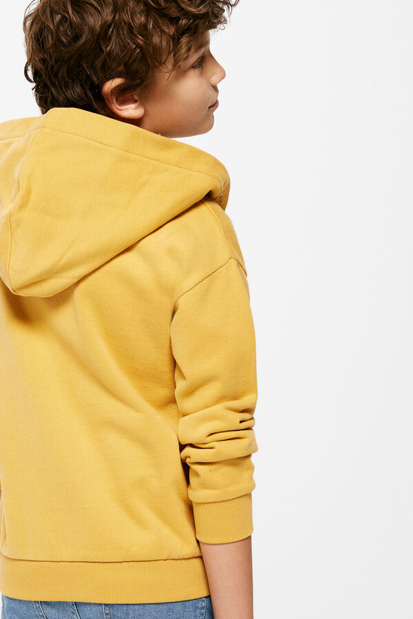 Springfield Kids Sudadera abierta &aacute;rbol ni&ntilde;o   amarillo