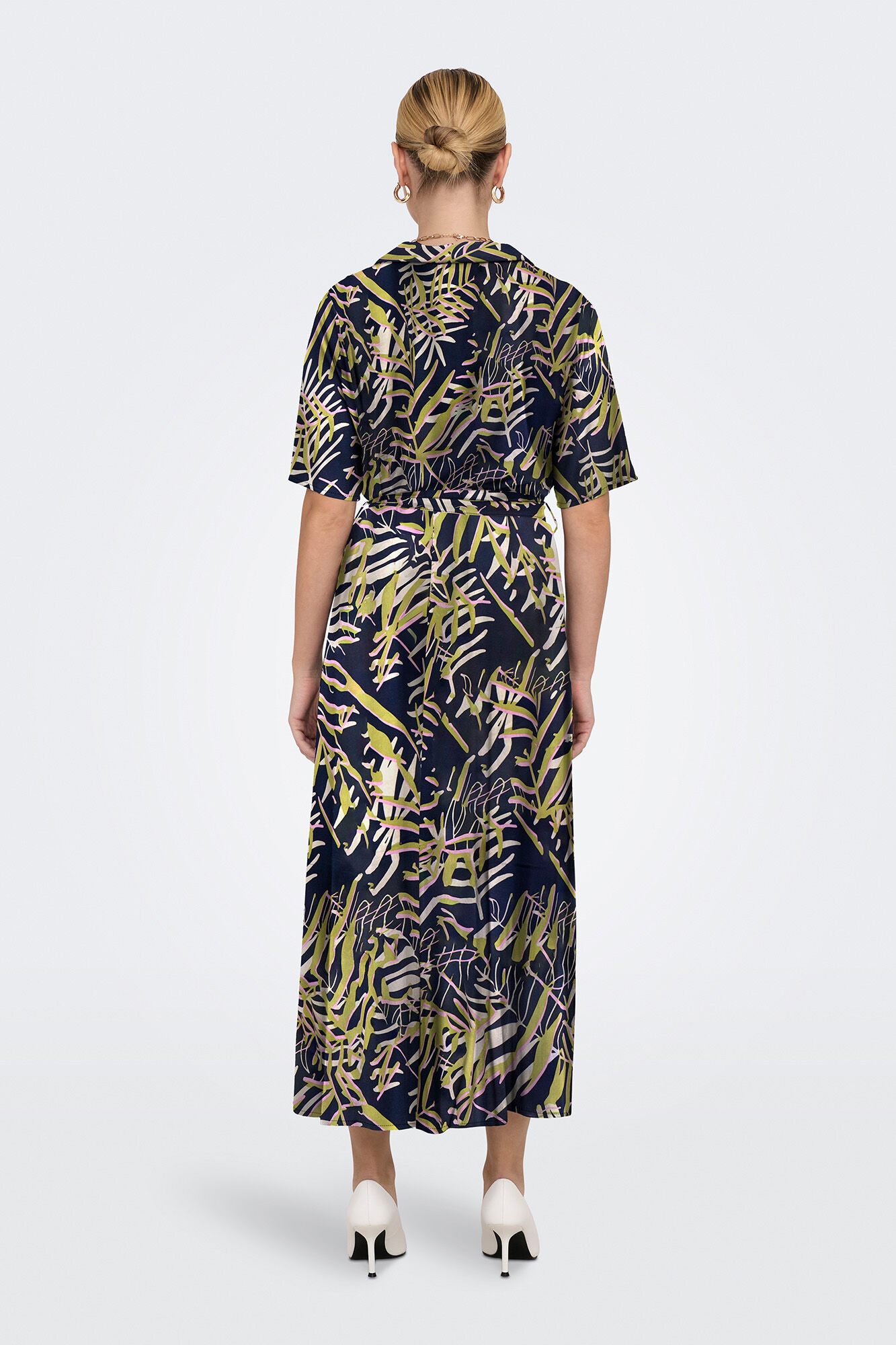 JDY Vestido midi camisero