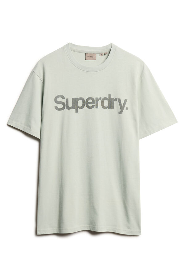 Superdry  Camisola de manga curta  cinzento
