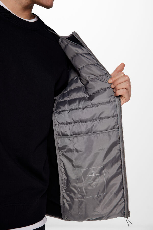 Springfield Casaco combinado capuz cinzento