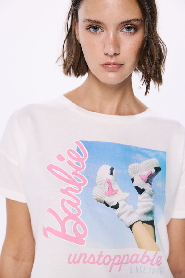 Springfield Camiseta "Barbie" Unstoppable blanco