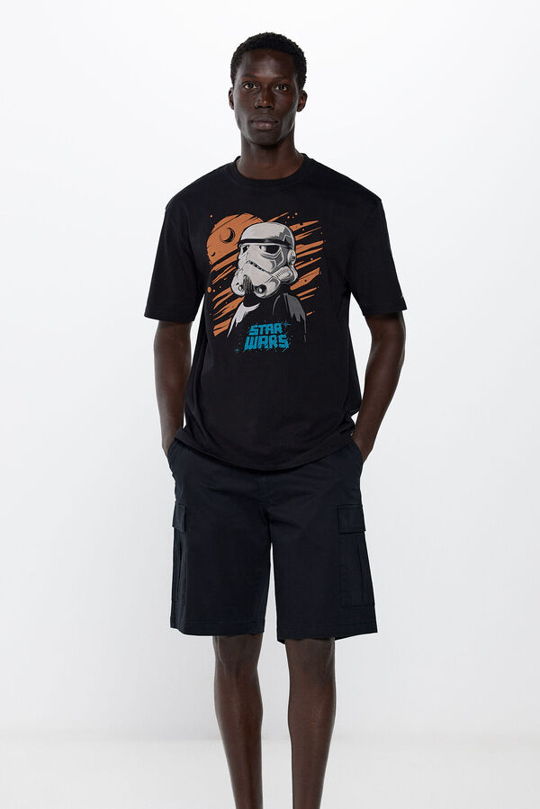 Springfield Camiseta Stars War Stormtrooper negro